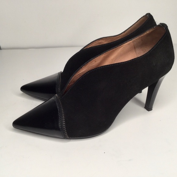 Hispanitas Shoes - Hispanitas leather and suede black shoes.